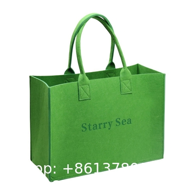 Thick Felt Storage Bag - Durable Eco-Friendly With A Smooth Texture Fashionable For Daily Commuting A New Favorite Portable Environmental protection Shopping All-match Bag Gift Shopping Bag