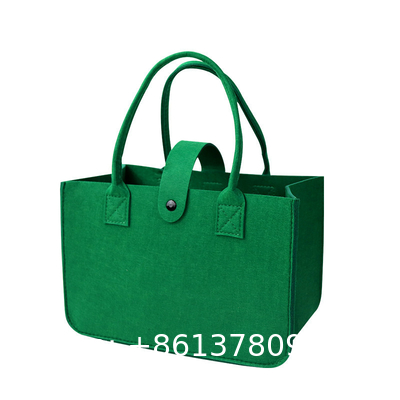 Logo DIY Personalized Grocery Bag Wholesale Shopping Bags Customization Cheap Handbags Casual Felt Women Shopping Handbags For Daily Use