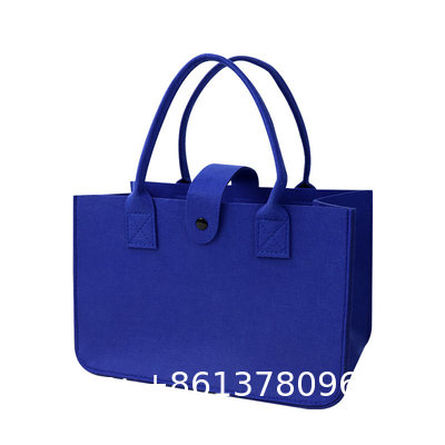 Logo DIY Personalized Grocery Bag Wholesale Shopping Bags Customization Cheap Handbags Casual Felt Women Shopping Handbags For Daily Use