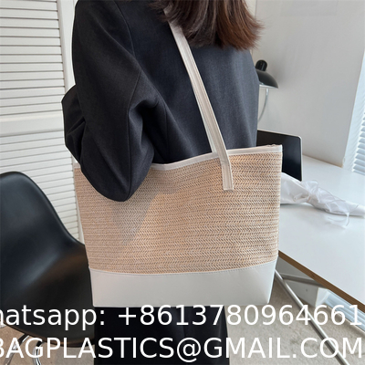 Raffia Crochet Straw Bags, Straw Bag, Crochet Bag,  Mesh Beach Bag, Crochet Purse, Raffia Tote Women Bag, Raffia Bag,  Crochet Tote, Straw Tote Bag, Handmade Bag, Summer Bag, Beach Bag,