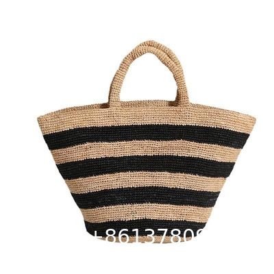 Raffia Crochet Straw Bags, Straw Bag, Crochet Bag,  Mesh Beach Bag, Crochet Purse, Raffia Tote Women Bag, Raffia Bag,  Crochet Tote, Straw Tote Bag, Handmade Bag, Summer Bag, Beach Bag,