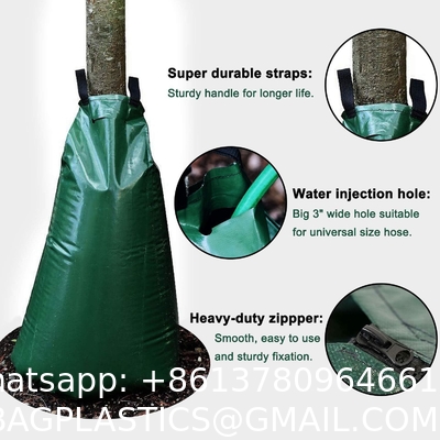 Tree Watering Bags Slow Release - Tree Watering Ring With 5L Automatic Rainwater Collection And Tree Watering System - Tree Drip Irrigation, Slow Release