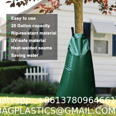 Tree Watering Bags Slow Release - Tree Watering Ring With 5L Automatic Rainwater Collection And Tree Watering System - Tree Drip Irrigation, Slow Release