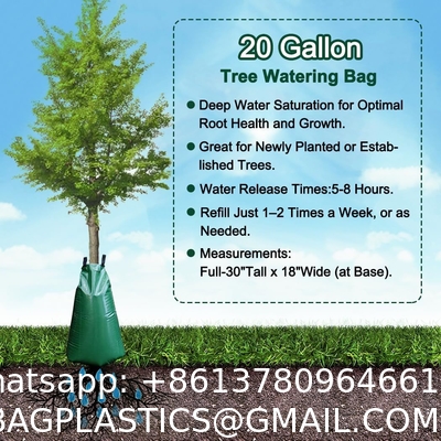 Tree Watering Bags Slow Release - Tree Watering Ring With 5L Automatic Rainwater Collection And Tree Watering System - Tree Drip Irrigation, Slow Release
