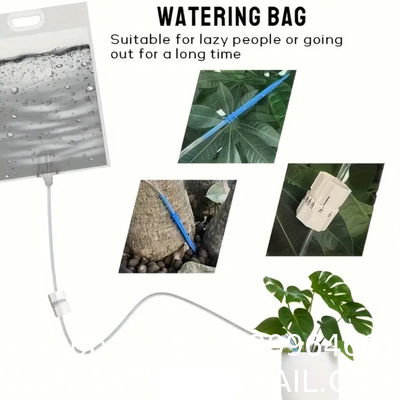 Extra Large 6500ML Drip Irrigation Bag Adjustable Flow, Self Automatic Watering System For Outdoor Gardening Plants And Flowers