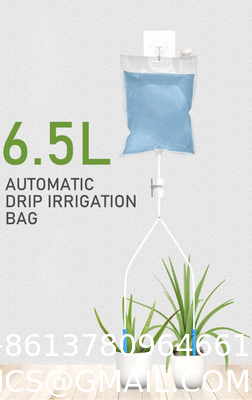 Extra Large 6500ML Drip Irrigation Bag Adjustable Flow, Self Automatic Watering System For Outdoor Gardening Plants And Flowers