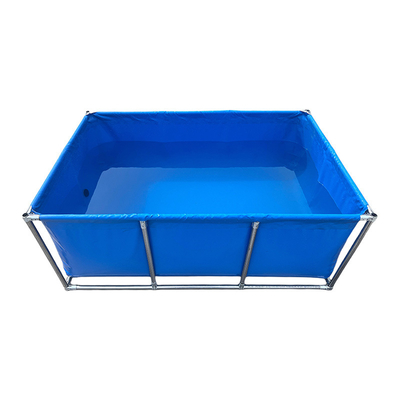 7000 Liters Diameter 3m X Height 1m Square/Round Fish Pond 1800 Gallon Foldable Plastic Tank Swimming Pool For Promotion