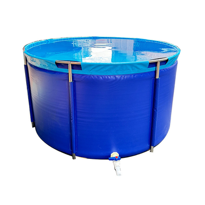7000 Liters Diameter 3m X Height 1m Square/Round Fish Pond 1800 Gallon Foldable Plastic Tank Swimming Pool For Promotion