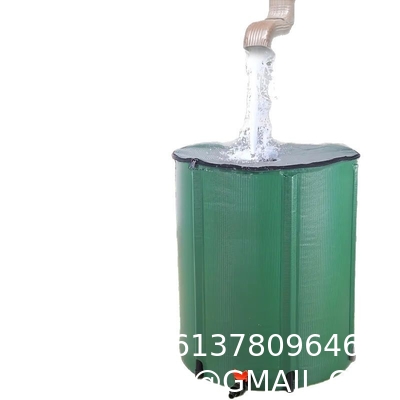 Collapsible Rain Barrel Water Storage Containers-53 Gallon Portable Rainwater Collect System Water Tank To Collect Rainwater From Gutter Downspout Water Catcher With Spigots,Filter＆Overflow Kits