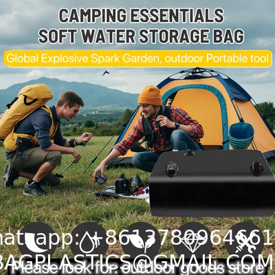 Large Capacity Portable Water Tank Containers, Bladder Tank For Drought Resistance, Fire Prevention, Emergency Water, Agricultural Irrigation Outdoor (110L/29Gal, Blue)