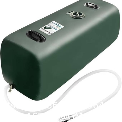 sustainable Hot Selling Large Capacity 1000-Liter Portable Green PVC Water Storage Bladder Foldable Outdoor Camping Furniture Water Tank Use