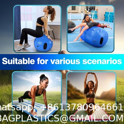 Adjustable Air Roller Inflatable mat, gymnastics mat, Fitness Yoga Roller For Men And Women, Leg And Back Rollers For Muscles, Recovery Muscle Rollers For Home, Gym, Or Travel, Muscle Recovery Tools
