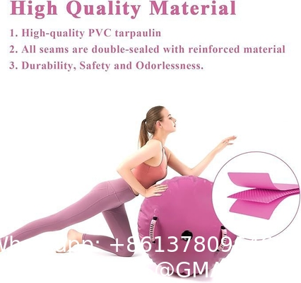 Inflatable Gymnastics Air Roller Set, Tumble Rolling Air Roller Gymnastics Barrel With Electric Pump For Kids Adults Home Outdoor Gymnastic Training Cheerleading Yoga