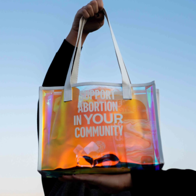 Wholesale Custom Rainbow Color Laser Shopping Bag Holographic Iridescent Jelly Clear PVC Tote Bag Popular Fashion Beach Accept Shiny Reusable Hologram Clear Laser Transparent Pvc Tote Bag