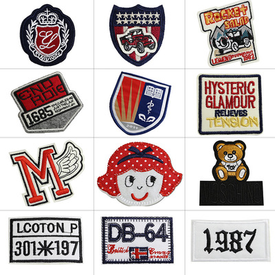 Name Patches Uniform Patches Work Shirt Patches Embroidered Patches Custom Logo Patches  Embroidery Patches Woven Patches Woven Hat Patches Embroidered Clothes Patches Fashion Logo Patches