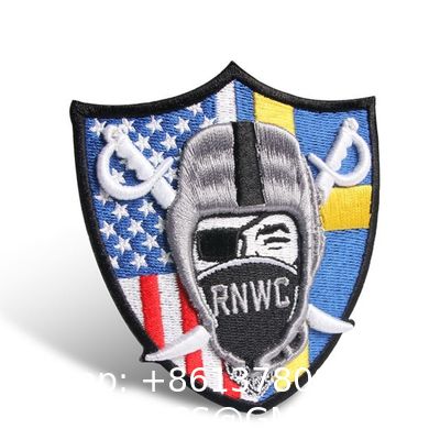 Garment Accessories, Tactical Morale Patch Bundle, Full Embroidery Loop And Hook Patches Set For Caps, Bags, Backpacks, Vest, Military Uniforms,Tactical Gears