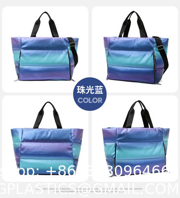 Fashion Bag, Tote Bag, Handle Bag, Handy Bag, Travel Makeup Toiletry Storage Bag Large Capacity Plastic Tote Bag Cosmetic Clothes Organizer Bag For Men And Women