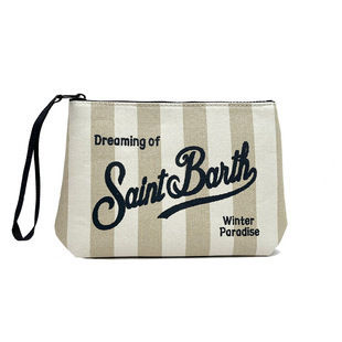 Wholesale Custom Logo Straw Clutch Makeup Bag With Zipper Durable Logo Pattern Flat Bag For Outdoor Activities Evening Clutch Bags for Women