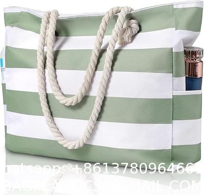Hot Selling Multifunctional Large Capacity European And American Classic Popular Beach Bag Travel Holiday Gym Essential