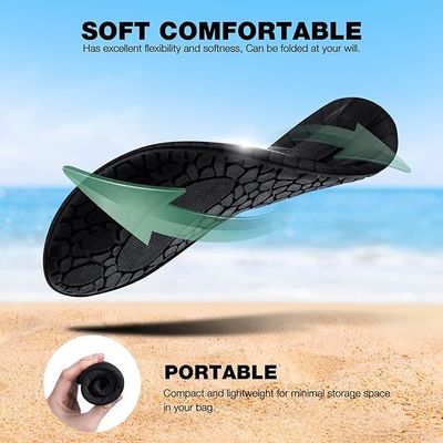 Summer Water Shoes Aqua Beach Shoes Sea Swimming Shoes Beach socks, snorkeling shoe covers, universal equipment for swimming and diving socks, snorkeling and swimming sock covers, non-slip (Lycra)