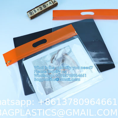 Ecofriendly sustainable Clear Document Folder, Waterproof Case Transparent Document Bag Paper Holder File Folder, Clear Plastic Folder
