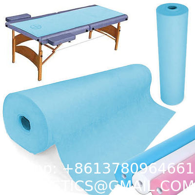 environmentally friendly, convenient, efficient, Hotel Home Beauty Room Use PP Non-Woven Beauty Massage Bed Sheets Disposable Waterproof Hospital Medical Bed Sheet Roll