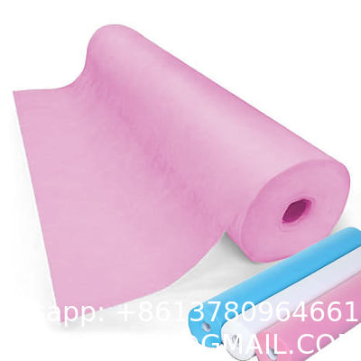 environmentally friendly, convenient, efficient, Hotel Home Beauty Room Use PP Non-Woven Beauty Massage Bed Sheets Disposable Waterproof Hospital Medical Bed Sheet Roll