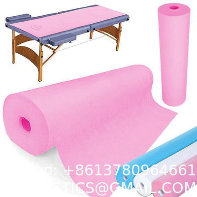 environmentally friendly, convenient, efficient, Hotel Home Beauty Room Use PP Non-Woven Beauty Massage Bed Sheets Disposable Waterproof Hospital Medical Bed Sheet Roll