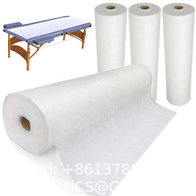 environmentally friendly, convenient, efficient, Hotel Home Beauty Room Use PP Non-Woven Beauty Massage Bed Sheets Disposable Waterproof Hospital Medical Bed Sheet Roll