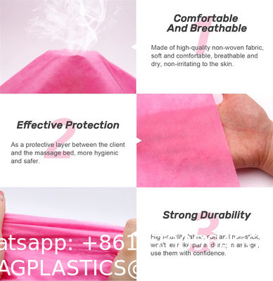 environmentally friendly, convenient, efficient, Hotel Home Beauty Room Use PP Non-Woven Beauty Massage Bed Sheets Disposable Waterproof Hospital Medical Bed Sheet Roll