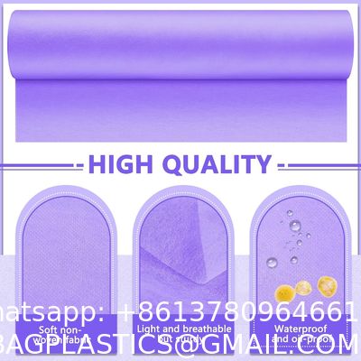 environmentally friendly, convenient, efficient, Hotel Home Beauty Room Use PP Non-Woven Beauty Massage Bed Sheets Disposable Waterproof Hospital Medical Bed Sheet Roll