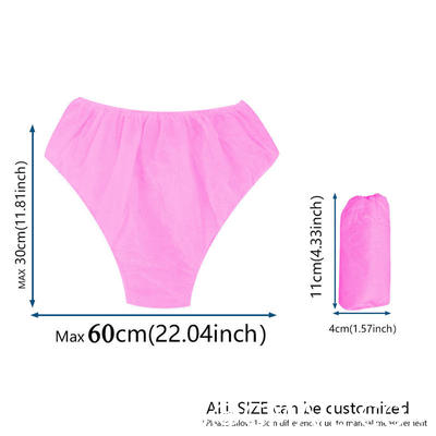 Disposable Fabric Heart Shape Strapless c String Thong Lady Panties Underwear for Women Disposable Underwear Panties Portable Cheap Women Underwear Disposable Nonwoven Underwear