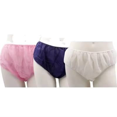 Disposable Bras and Panties Natural Disposable Bras And Panties Set Non Woven Women'S Disposable Underwear For Spa Massage Disposable Bathrobe