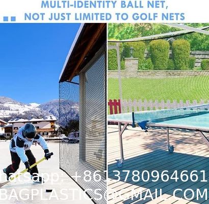 Golf Practice Net, Sports Practice Barrier Net, Heavy Duty Ball Netting Golf Hitting Net, 100% Virgin HDPE Knotless Sport Net Quality Plastic Field Fencing For Outdoor Baseball Football Practices