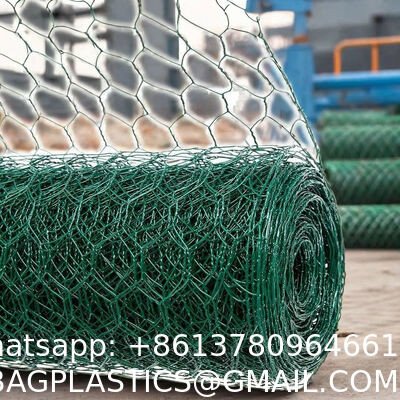 Wire, Steel Wire Mesh Roll, Versatile And Durable Garden Netting, Essential Galvanized PVC-Coated Hexagonal Chicken Wire Mesh Low Price Bulk Poultry Farm Roll Wire Welded Wire Mesh Processing Service