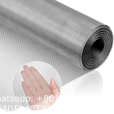 Mesh 304 Stainless Steel Woven Wire Vent Screen Roll - Fine Mesh & Cloth Vent Screen Dutch Weave Knitted Stainless Steel Wire Mesh Woven for Bending & Welding Cut to Size Services Available