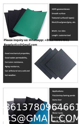 Standard HDPE Geomembrane Pond Liner 1.5mm Black Industrial Modern Design For Agricultural Irrigation Geomembrane Sheet Hdpe Fish Pond Liner