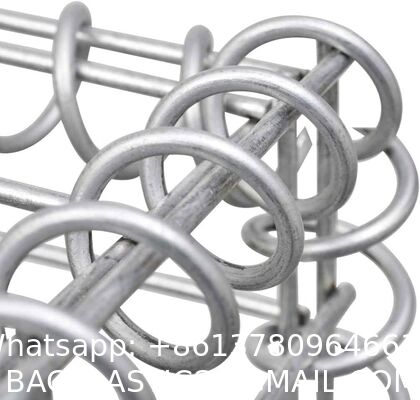 Gabion Mesh Wire Wall Panel, Galvanized Steel Gabion Wall With Covers, Garden Stone Wire Basket Fencing Gabion Mesh Wire Wall with Covers Galvanized Steel Garden Stone Wire Basket Fencing Patio