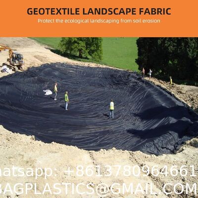 Geotextile Landscape, 4ft X 50ft & 6oz Geotextile Fabric, PP Drainage 350N Tensile Strength & 440N Load Capacity, For Driveway & Road Stabilizationr, Erosion Control, French Drains