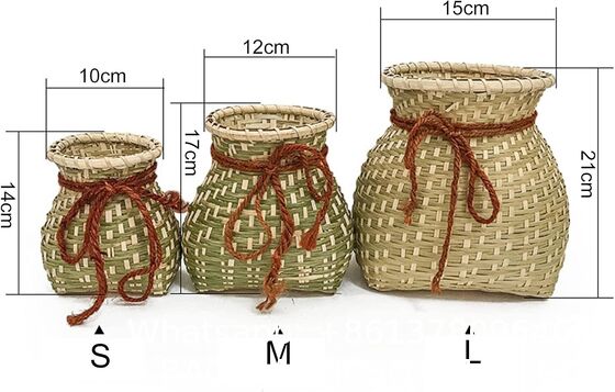 Handmade Woven Basket, Bamboo Baskets, Wall Hanging Basket For Fishing, Bamboo Decorative Storage Bins For Organizing PE Baskets Polypropylene Basket Pp Yarn Basket Wooden Room Dividers Bamboo Room