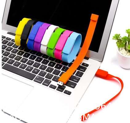 Top Selling 2GB Silicon USB 2.0 Flash Drive Bracelet/Wristband New Product Made in China Custom Blank Usb Flash Drive Silicone Wristband Bracelets for Souvenir
