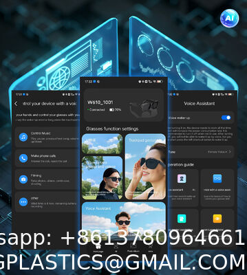 Ai Smart Glasses Bluetooth 5.4 With Translation For Men Women 160+Languages Color-Change Lens Power By Chat GPT Assistant Free App Translator Glasses Meeting,Driver,Travel