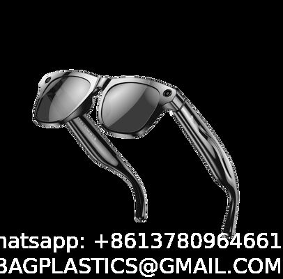 AI Smart Glasses with Camera, 1080P Video Recording Glasses, 8MP Camera Glasses, Real Time Translation, ChatGPT AI Voice Assistant, Open-Ear Audio,Sunglasses  Color-Changing Clear and Green Lense