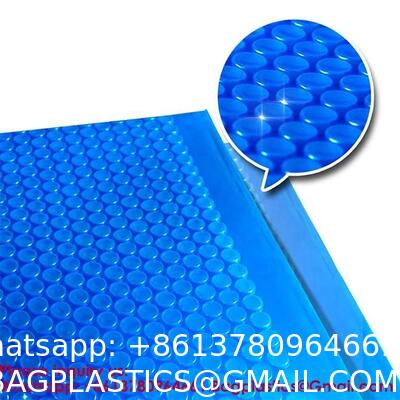 600um Hot Tub Blanket Covers Solar Pool Cover For Swimming Pool Solar Cover Wholesale Custom Shape Color Safety Foam Electric Motor Automatic Solar Heating Bubble Swimming Pool Cover