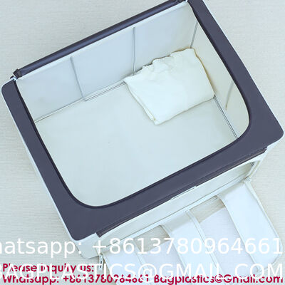 Large Storage Bags, Pack Clothes Storage Bins Foldable Closet Organizers Storage Containers With Reinforced Handle For Clothing, Blanket, Comforters, Bed Sheets, Pillows And Toys