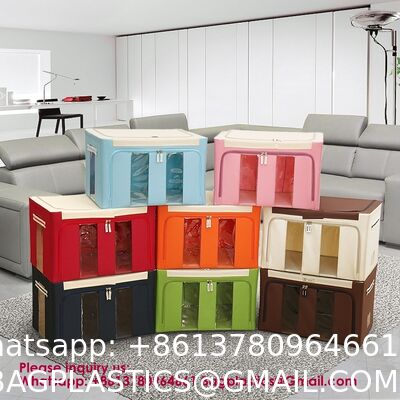Square Large Space-Saving Linen Cube Foldable Fabric Clothing Storage Drawers Large Capacity Foldable Storage Organizer Fabric Home Storage Box For Clothes Quilt Blanket Wardrobe Clothing Organizer