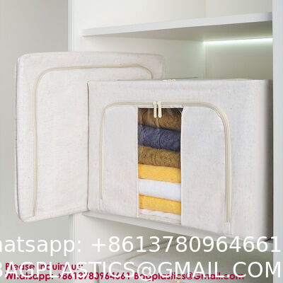 Clothes Storage Bags, 16 Gallon Storage Containers With Reinforced Handle, Sturdy Zipper, Closet Organizer For Blanket, Comforter, Pillow, Bedding