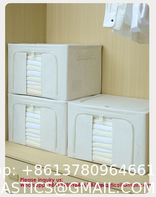 Clothes Storage Bags, 16 Gallon Storage Containers With Reinforced Handle, Sturdy Zipper, Closet Organizer For Blanket, Comforter, Pillow, Bedding