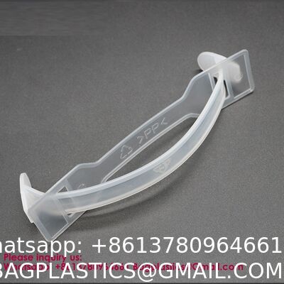 Fasten Handle For Milk Packaging Box Plastic Handle PP Transparent Plastic Carton Handy Handle, Handle For Box, Handle For Bag, Carrier Handle Handy, Lift Handle