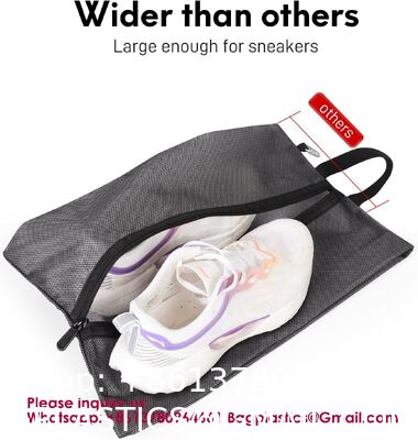 Shoe Bags For Travel, Set Of Pack Shoe Travel Bags For Packing, Large Waterproof Portable Travel Shoe Bag With Zipper Travel Essentials Women For And Men